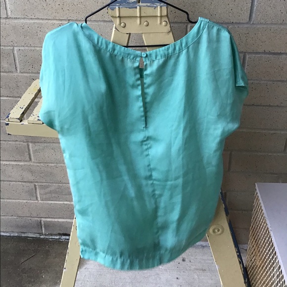 Green Talula Blouse - Picture 3 of 4